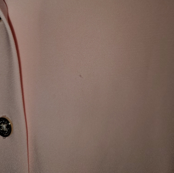 5 for $25 | Tommy Hilfiger Pastel Pink Collared Long Sleeve Button Down Blouse - Picture 9 of 14